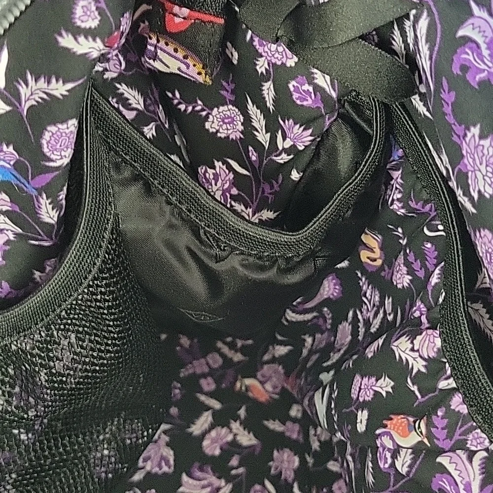 Vera Bradley Iconic Ultimate Convertible Baby Bag in Foxwood Print